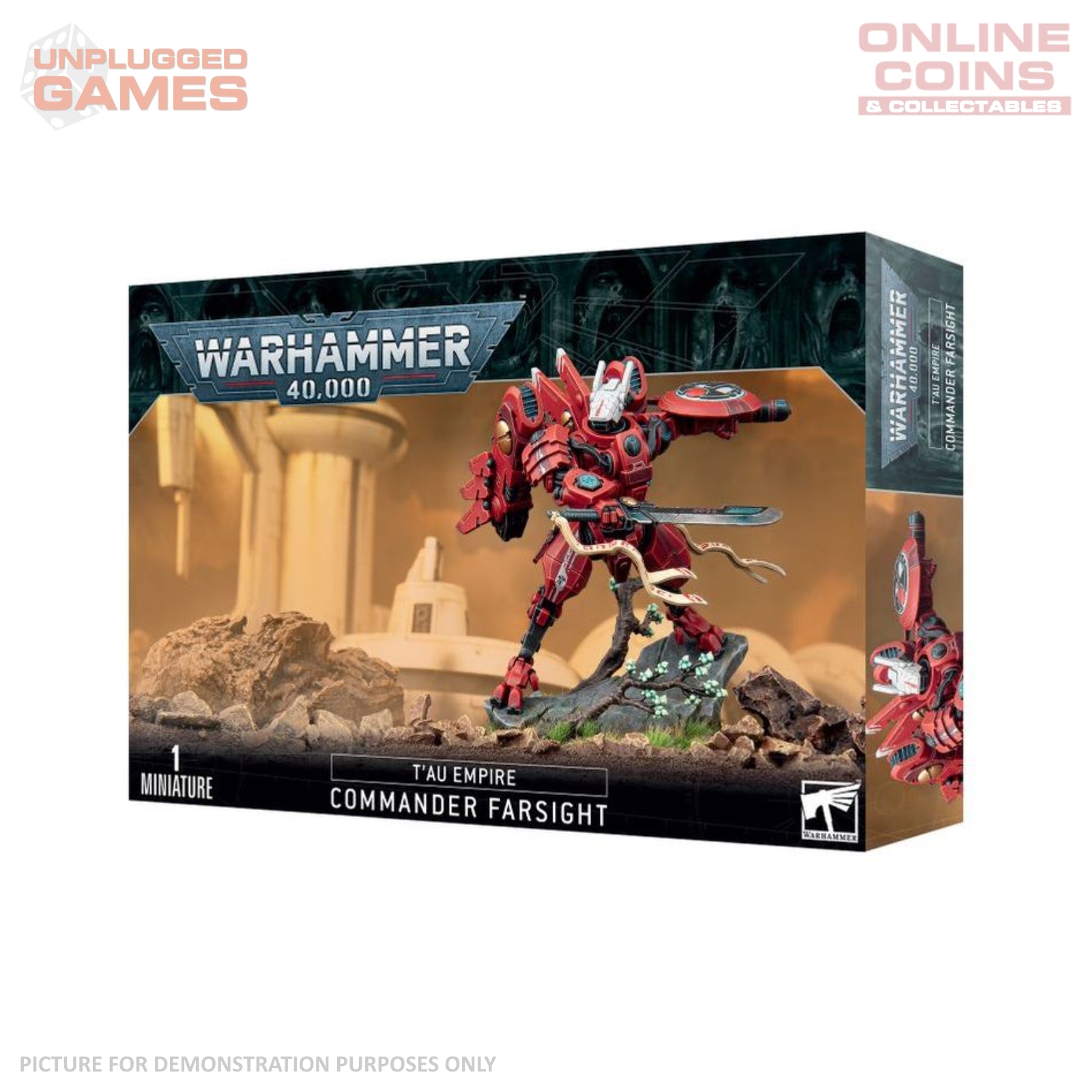 Warhammer 40,000 - T'au Empire Commander Farsight